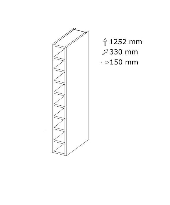 Komero NSP 15 L 150 x K 1252 Komero NSP 15 L 150 x K 1252